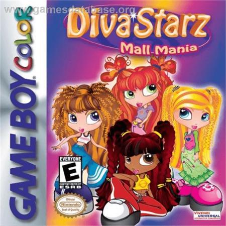 Cover Diva Starz - Mall Mania for Game Boy Color